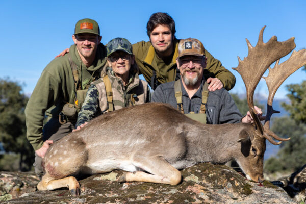 hunting fallow deer in spain family hunting trip